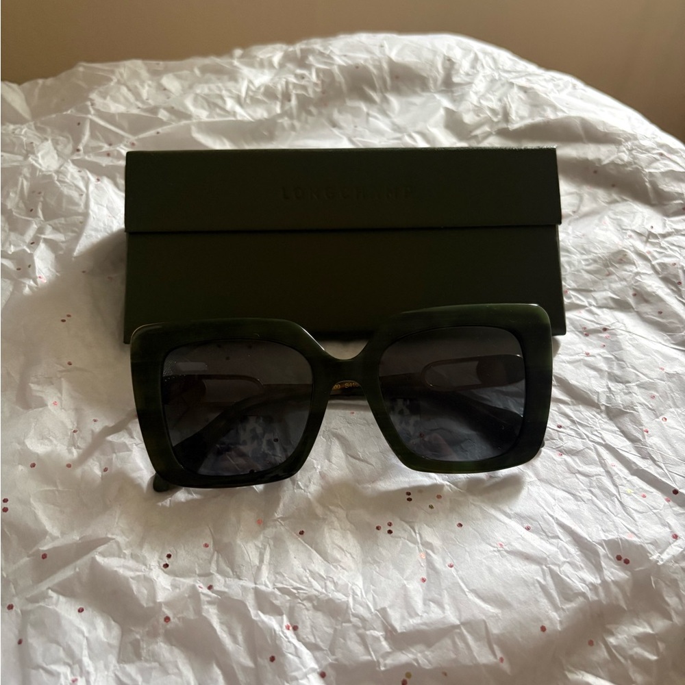 FYSH 2100 Dark Green Square Women's Sunglasses - FYSH Brand